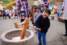 餅つき大会