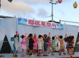 郡地区夏祭り
